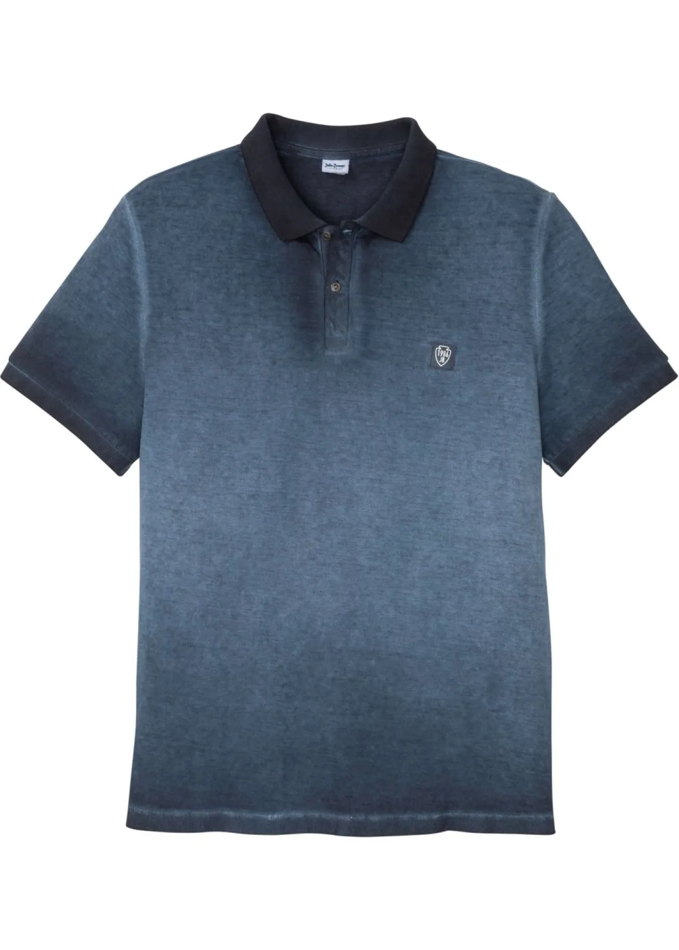 Polo de piqué con aspecto desgastado