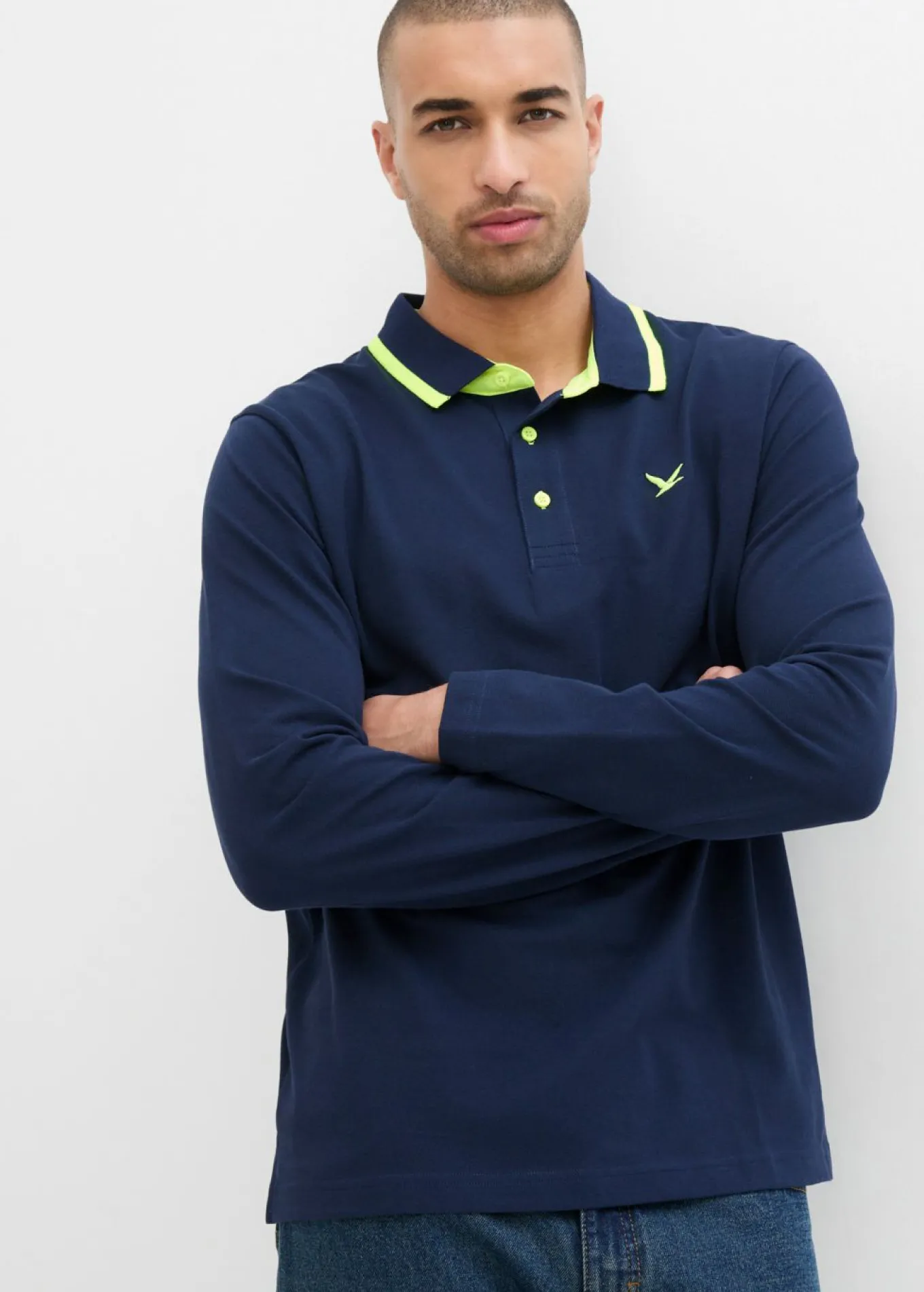 Polo de piqué de algodón ecológico puro