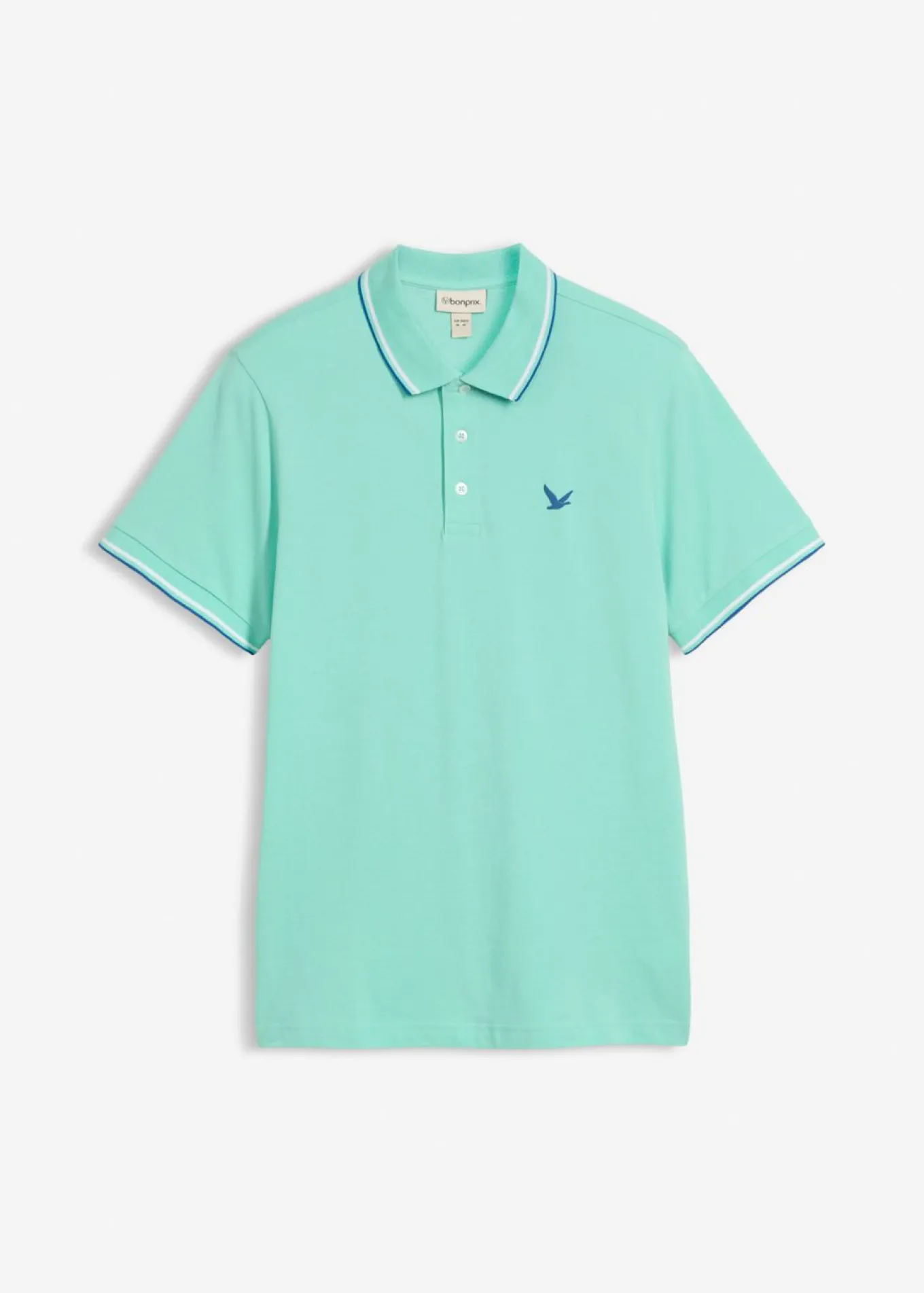Polo de piqué de algodón orgánico puro