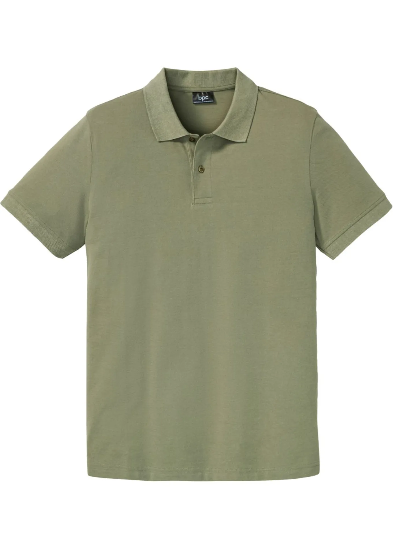 Polo de piqué de algodón orgánico puro