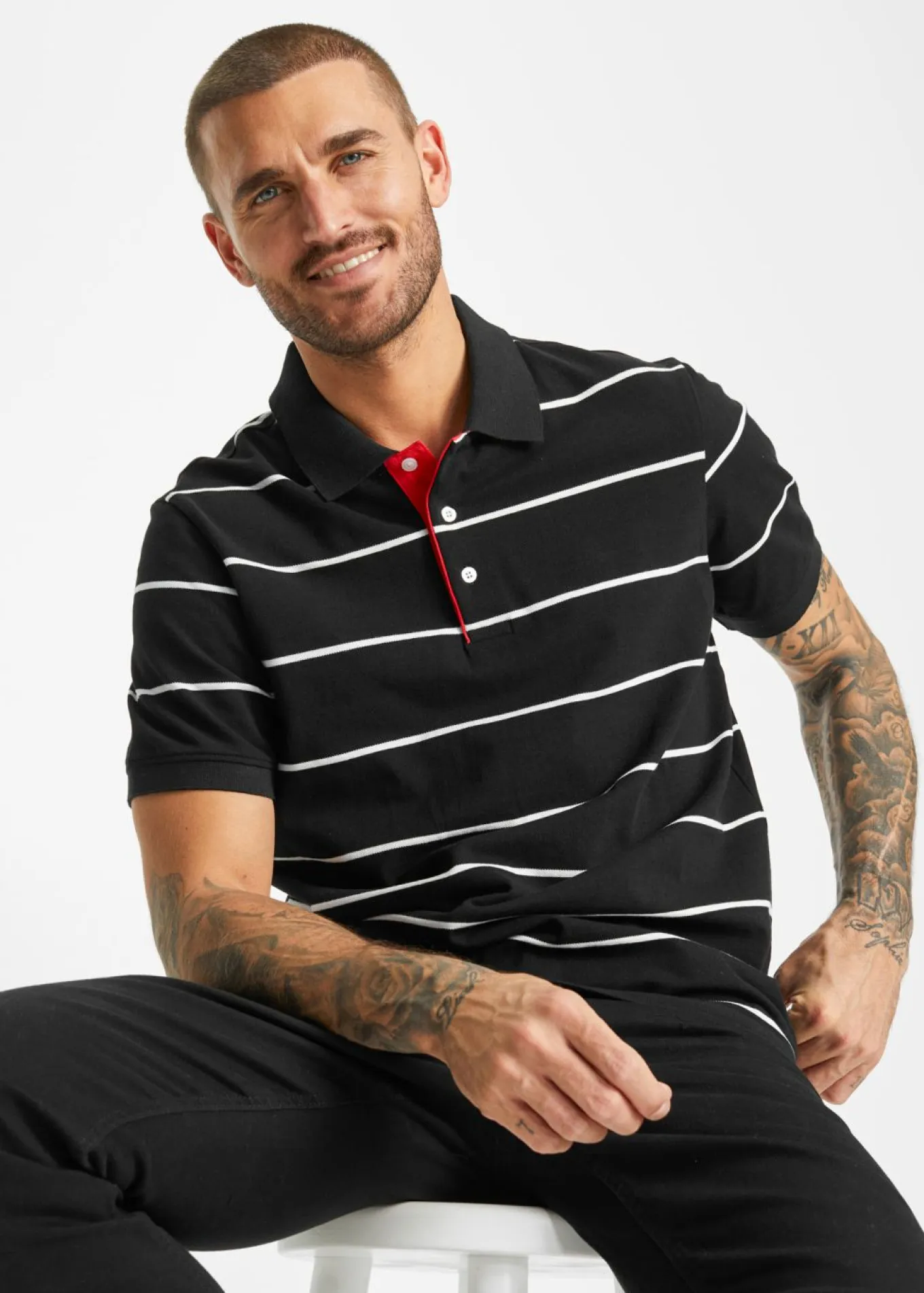 Polo de piqué de algodón puro (2 unidades)