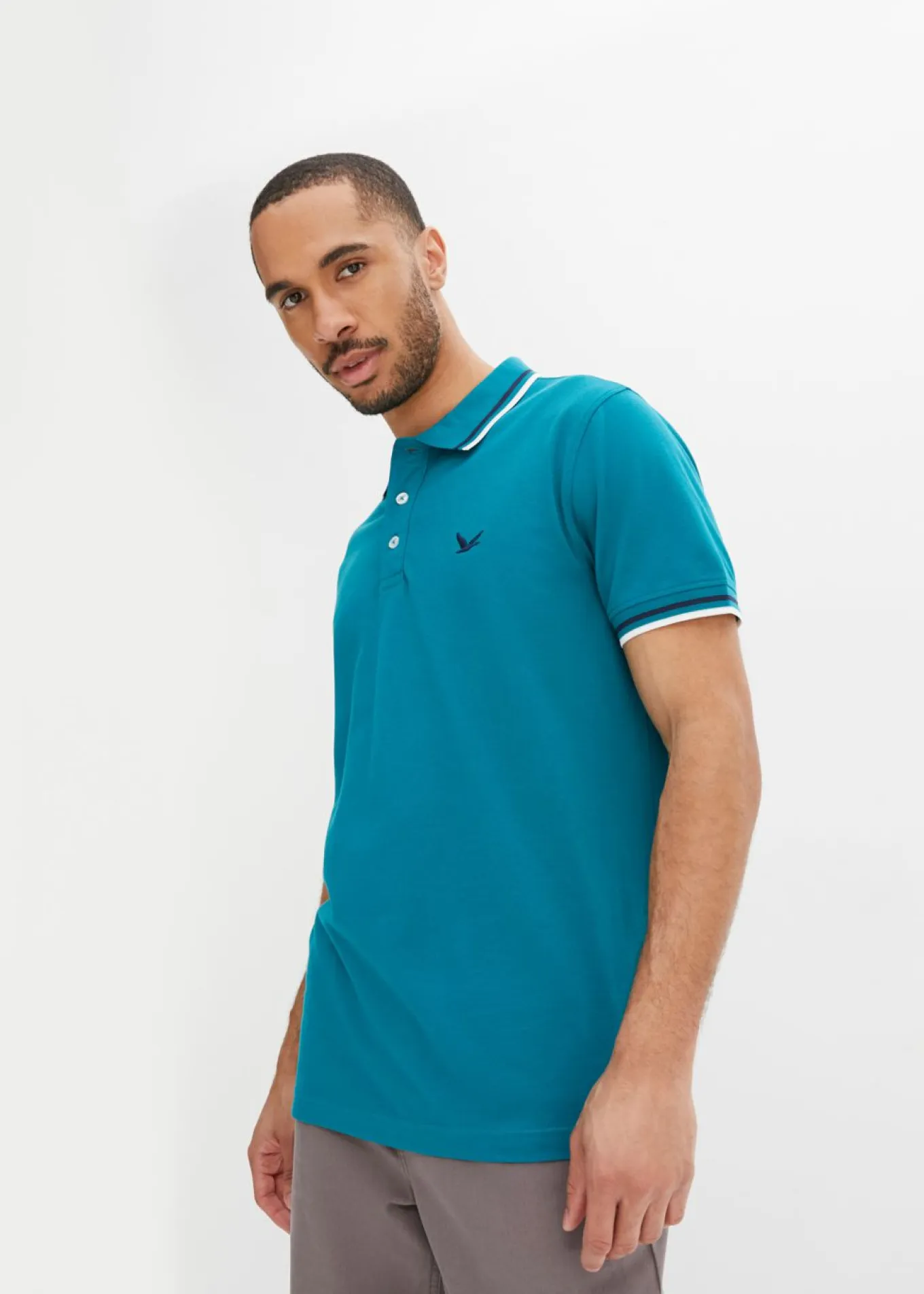 Polo de piqué de algodón puro (2 unidades)