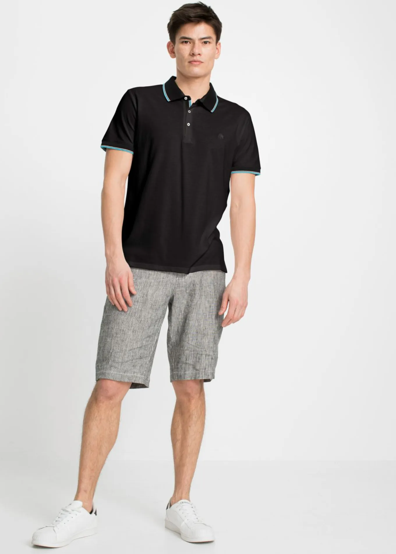 Polo de piqué (3 unidades) de algodón puro