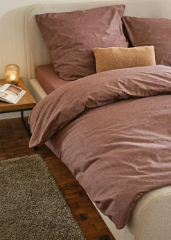 Ropa de cama con aspecto de lino