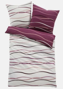 Ropa de cama reversible de linón