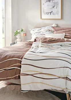 Ropa de cama reversible de linón