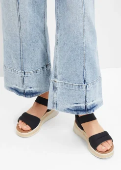 Sandalias de cuña sin cordones de Skechers