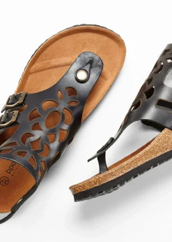 Sandalias de piel
