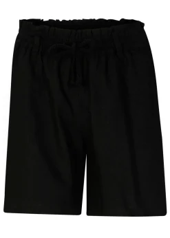 Shorts paperbag con lino