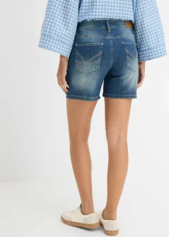 Shorts vaqueros, slim fit, mid waist, 2 unidades