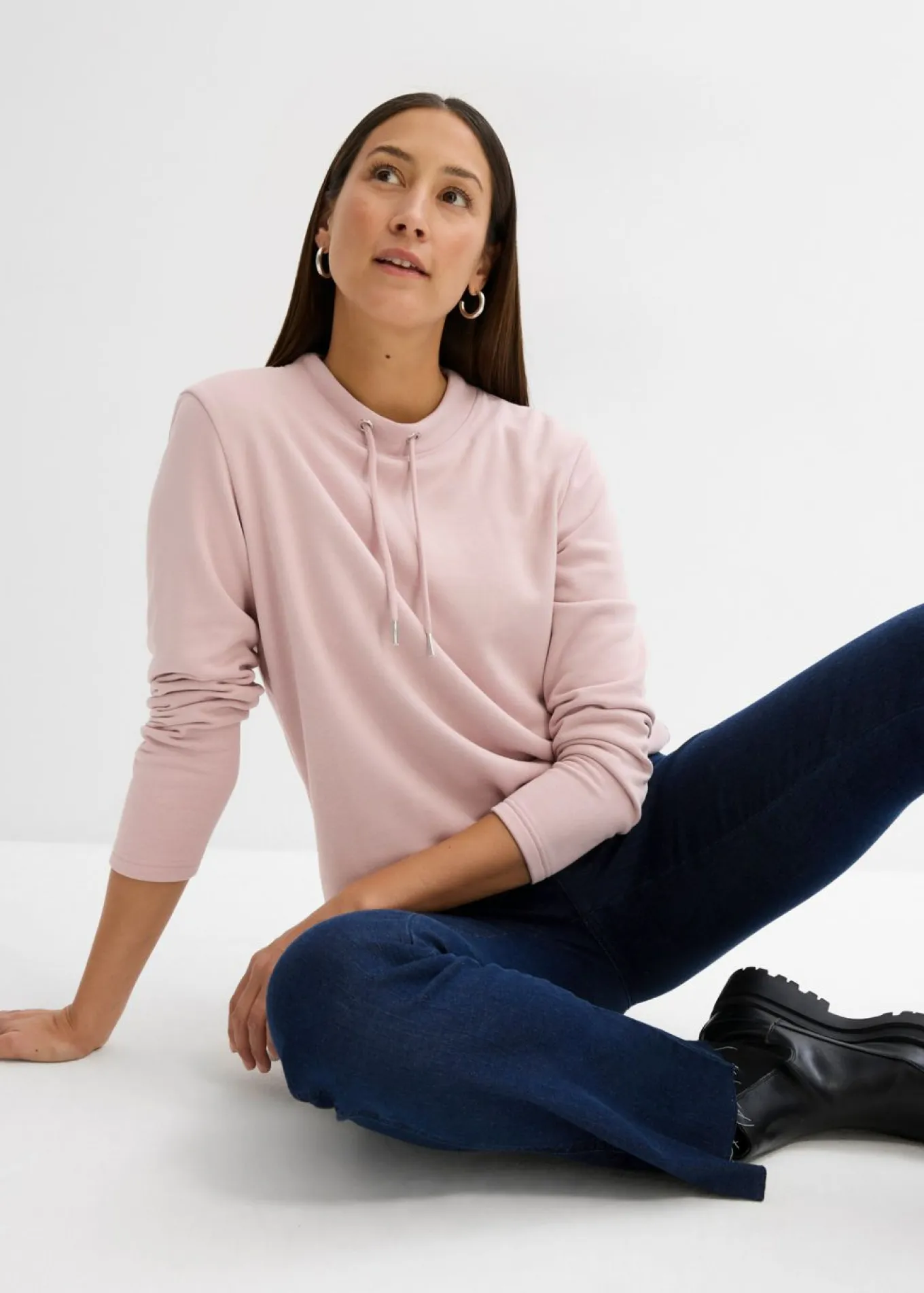 Sudadera con abertura