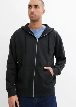 Sudadera con capucha de algodón orgánico puro, loose fit