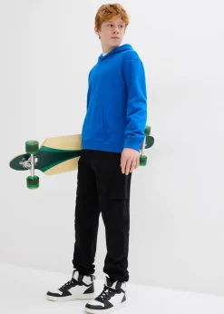 Sudadera con capucha en suave mezcla de algodón