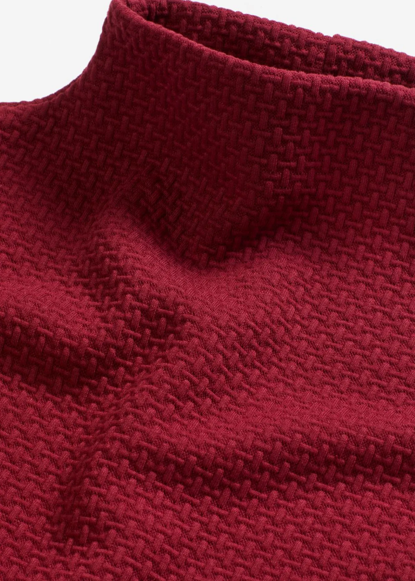 Sudadera con cuello alto