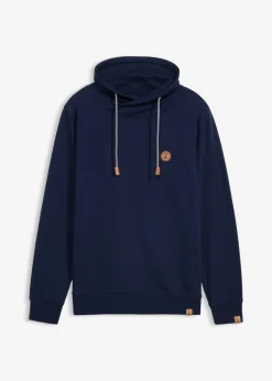 Sudadera con cuello tipo chal