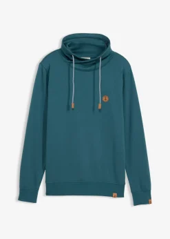 Sudadera con cuello tipo chal