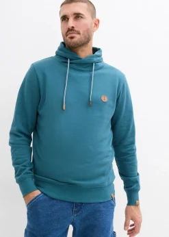 Sudadera con cuello tipo chal