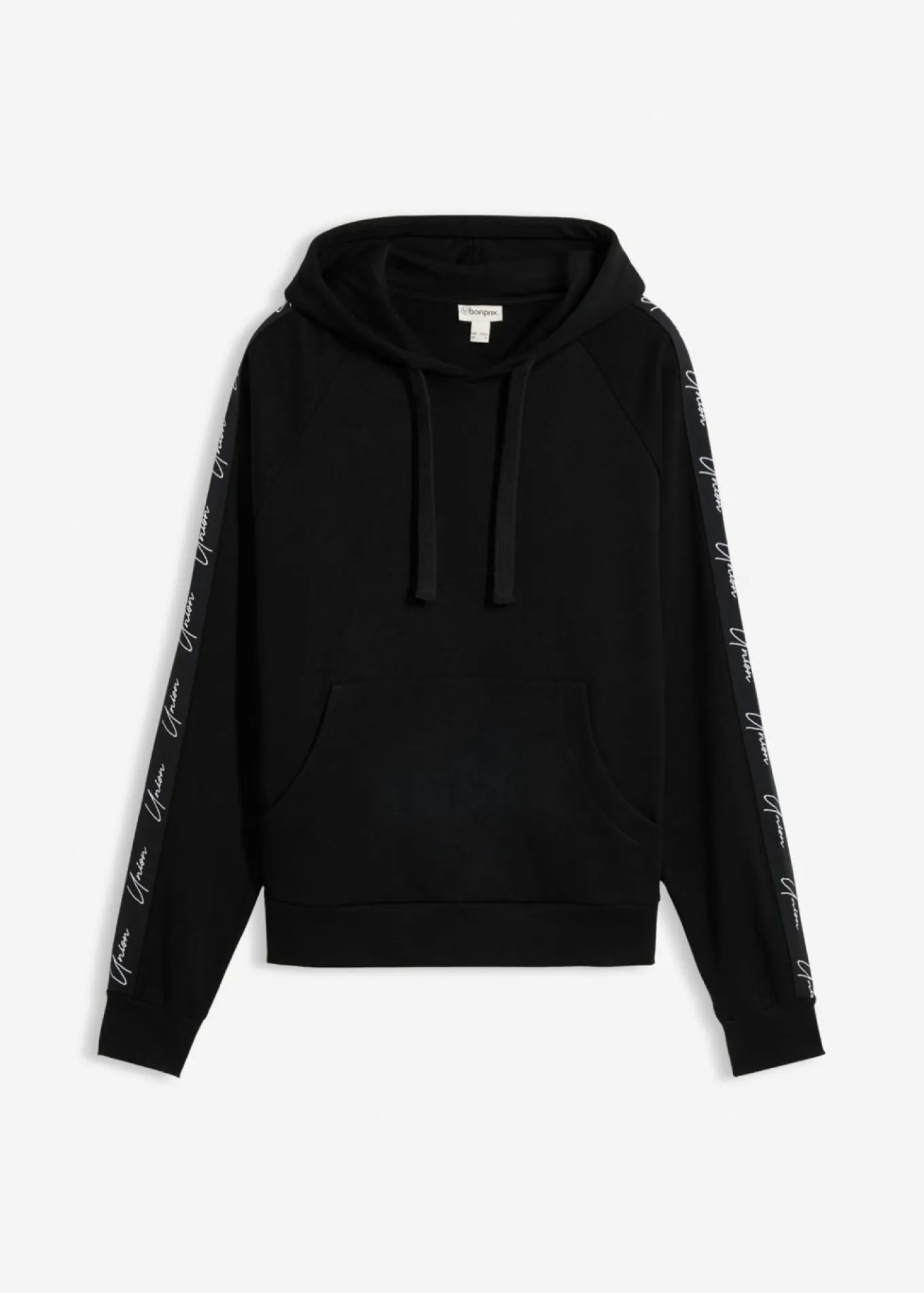 Sudadera de algodón orgánico puro con capucha y corte holgado