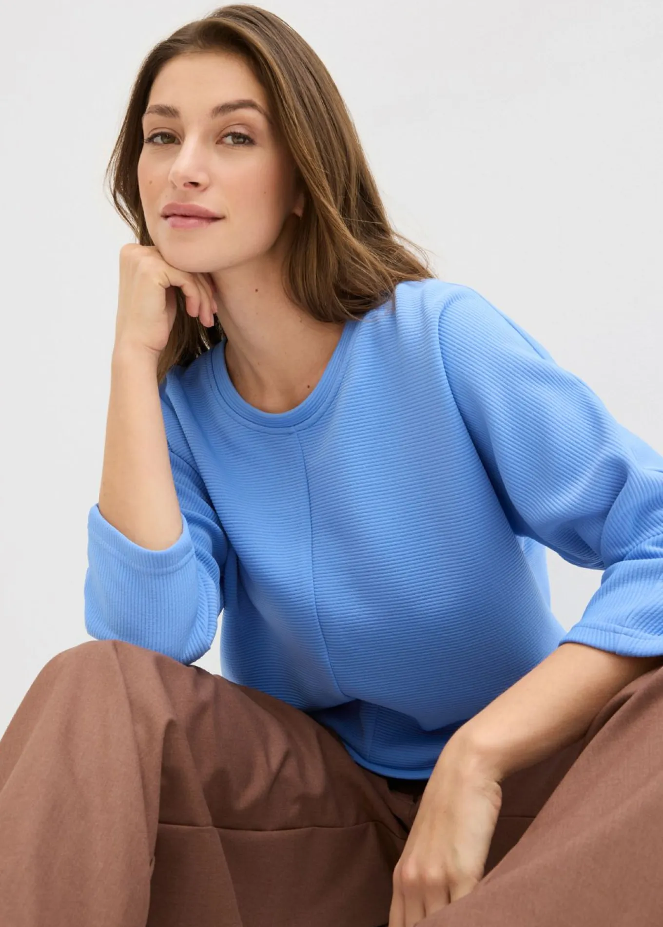 Sudadera de tejido estructurado