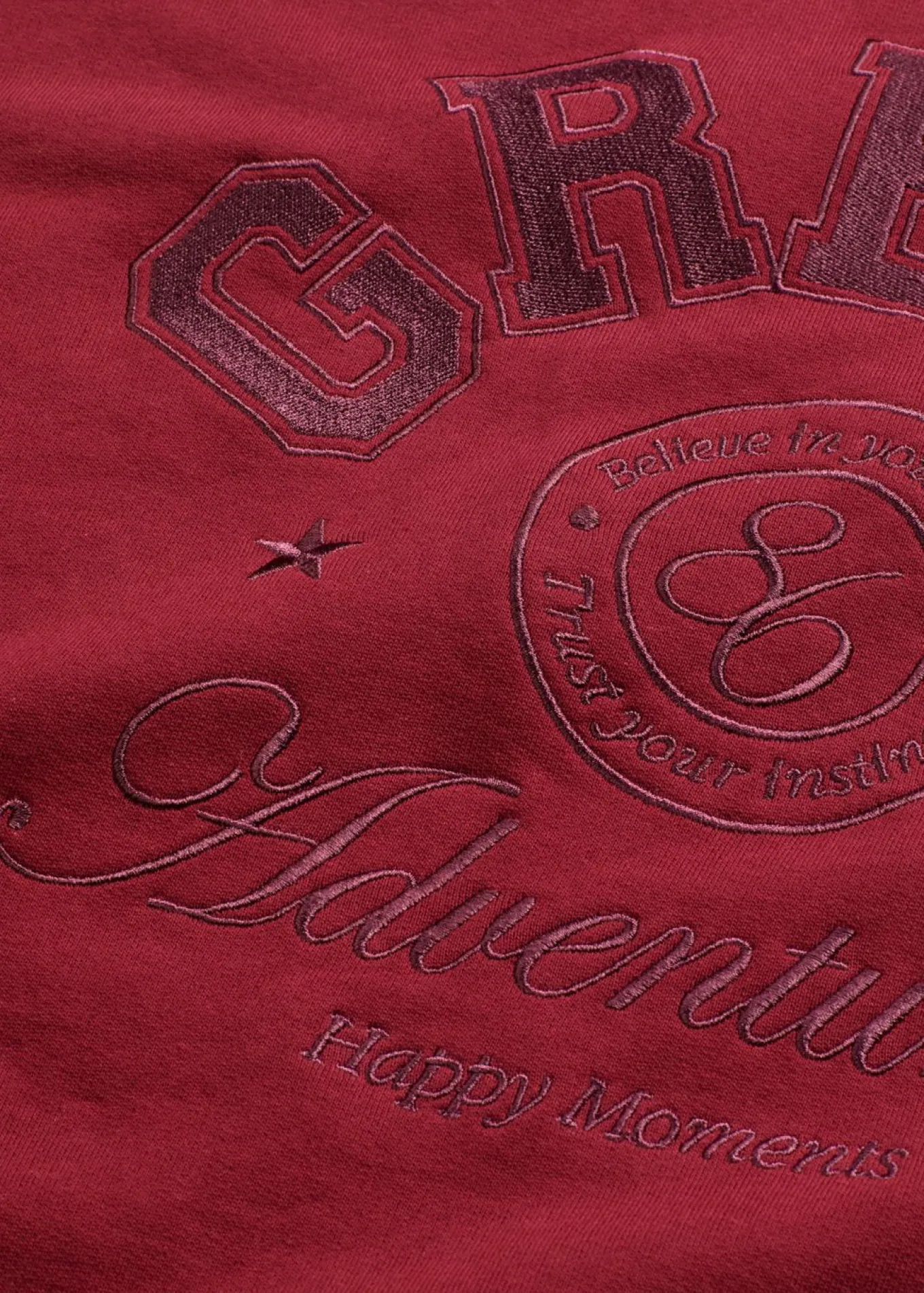 Sudadera holgada de algodón puro