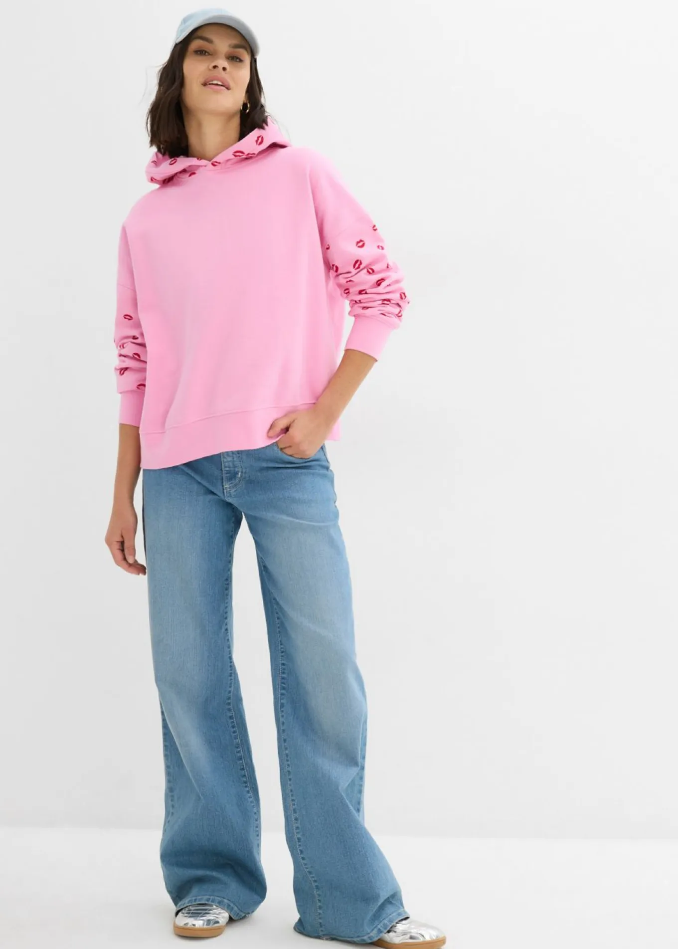 Sudadera holgada de algodón orgánico puro