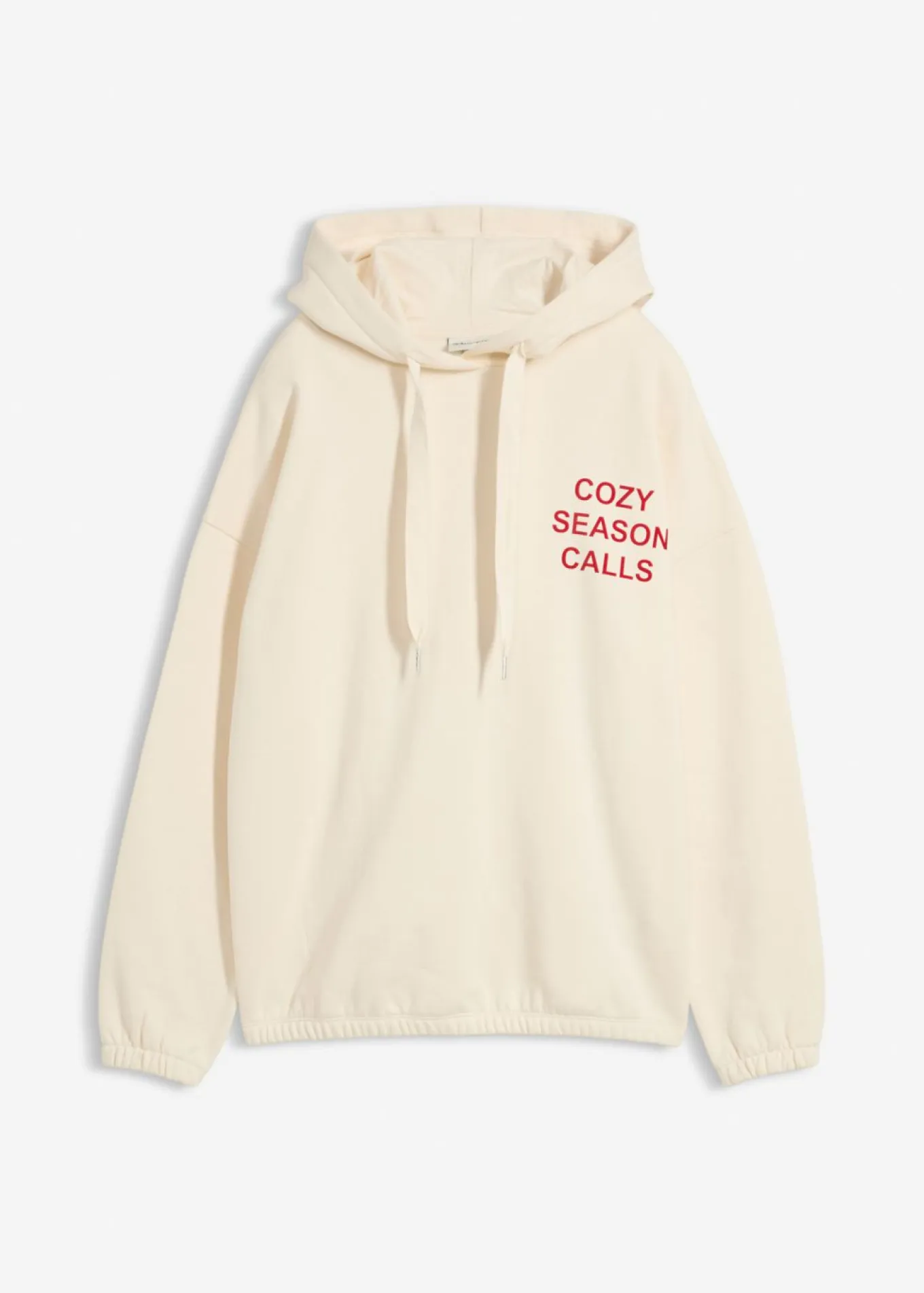 Sudadera holgada de algodón puro