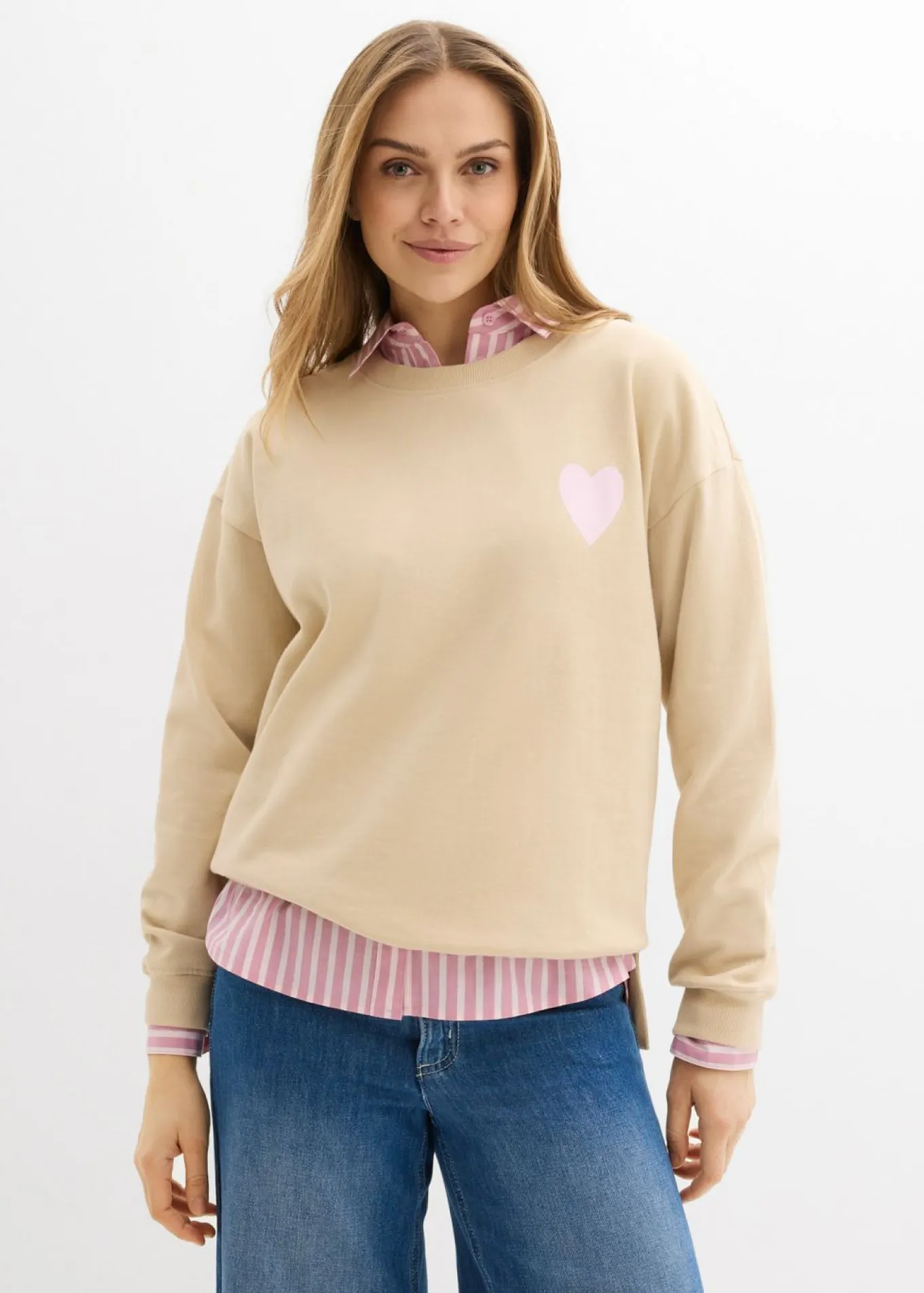 Sudadera holgada de algodón orgánico
