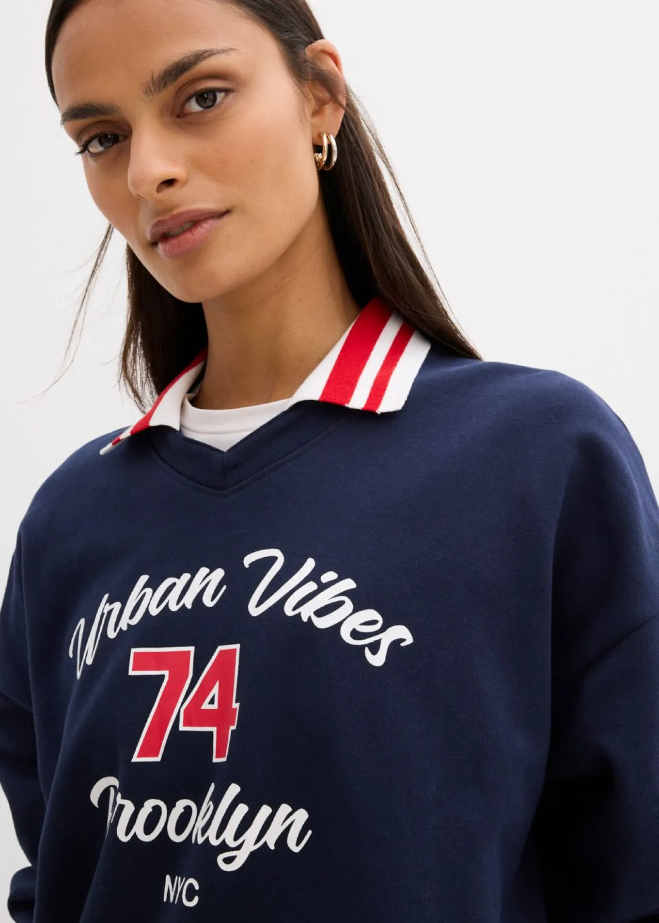 Sudadera oversize de algodón orgánico puro
