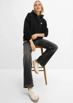 Sudadera oversize de mezcla de algodón suave con capucha
