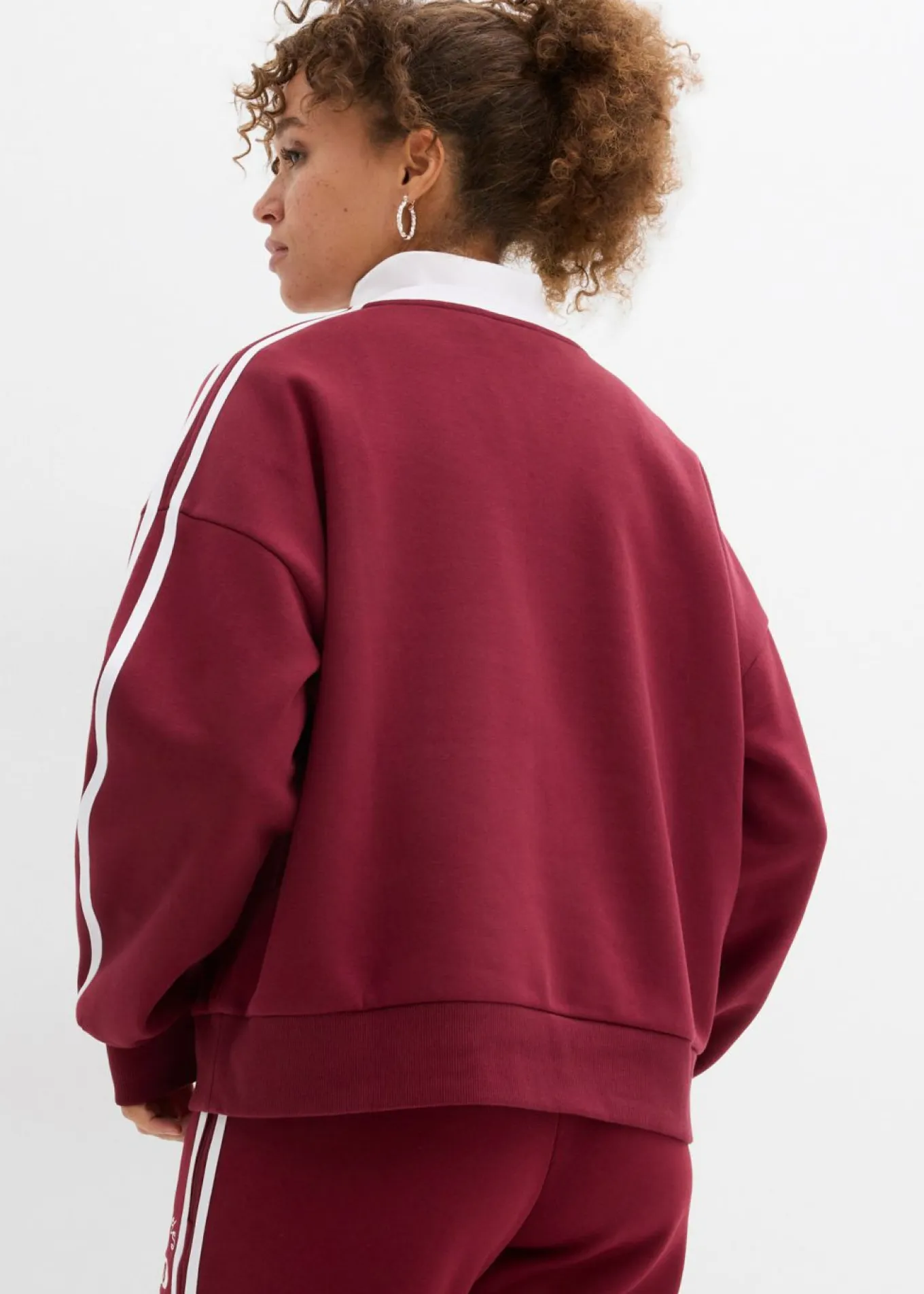 Sudadera oversize en suave mezcla de algodón