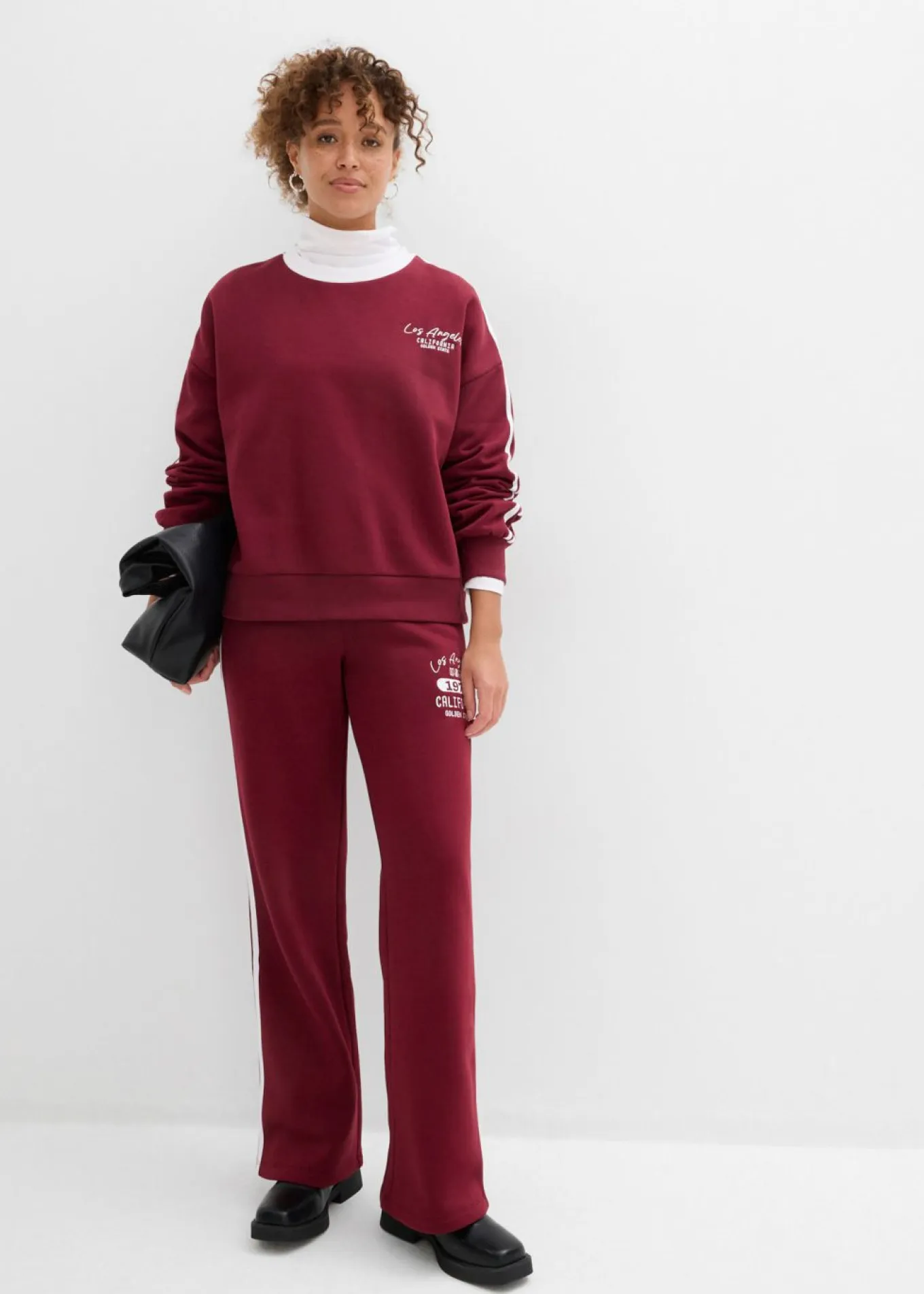Sudadera oversize en suave mezcla de algodón