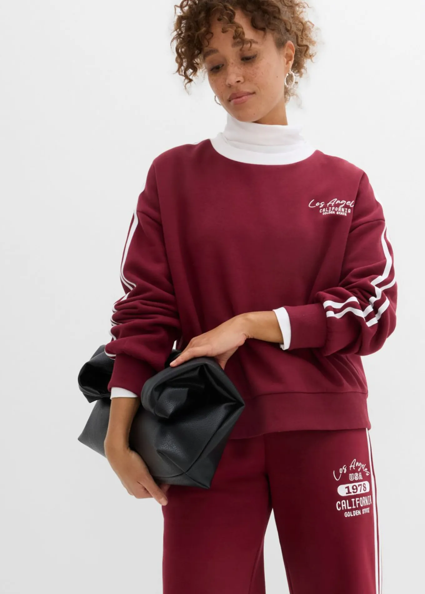Sudadera oversize en suave mezcla de algodón