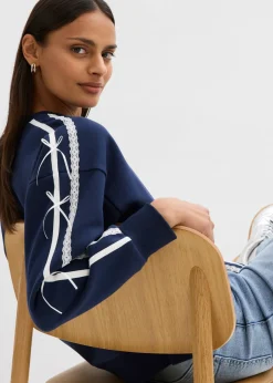Sudadera oversize en suave mezcla de algodón