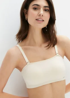 Sujetador tipo bandeau sin costuras Feel Comfort con tirantes desmontables