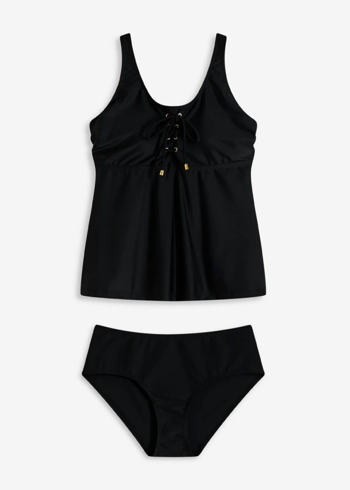 Tankini con cordones (2 piezas)