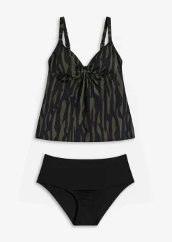 Tankini con detalle de anilla (2 piezas)