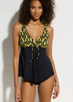 Tankini con tirantes anchos (2 piezas)