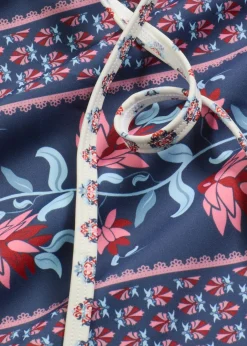 Tankini (2 piezas) con tirantes cruzados