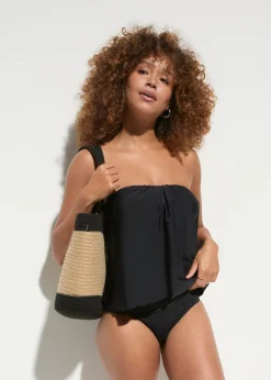 Tankini tipo bandeau (2 piezas)