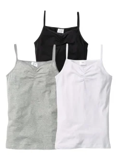 Top con algodón orgánico suave (3 unidades)