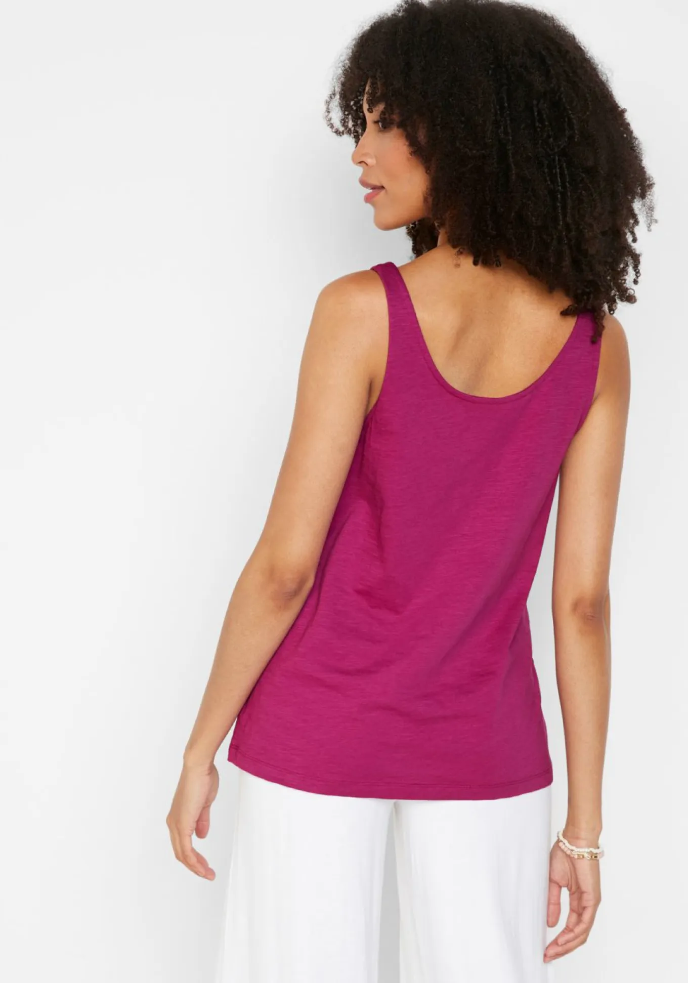 Top de algodón con detalle de nudo