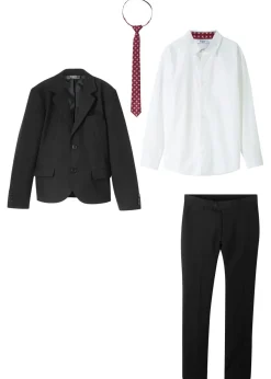Traje (4 piezas) con camisa y corbata