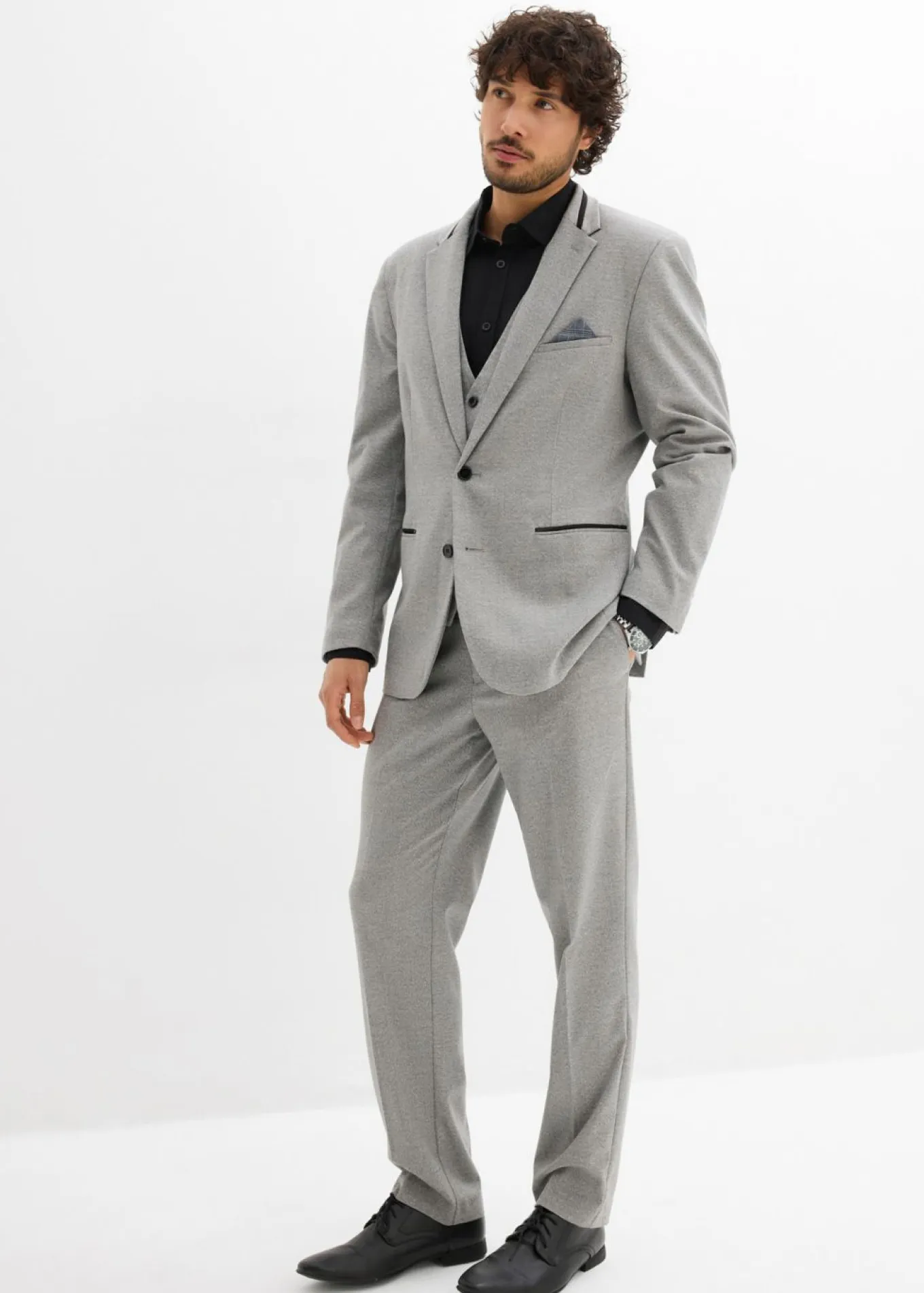 Traje (3 piezas) con chaleco, regular fit