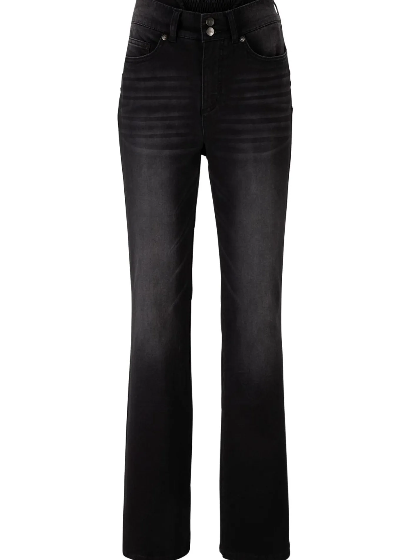 Vaqueros bootcut, mid waist, moldeadores
