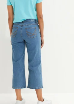 Vaqueros capri anchos Essential
