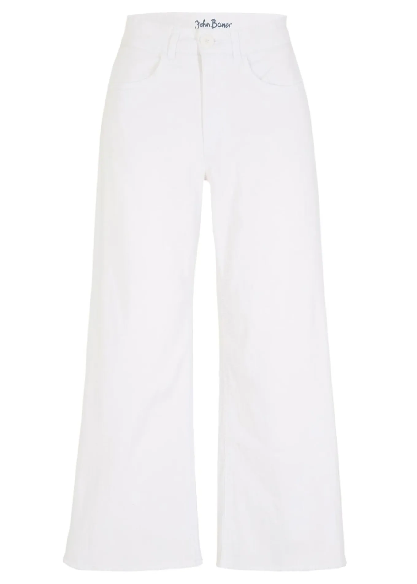 Vaqueros capri de corte ancho