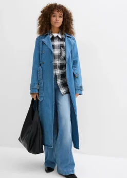 Vaqueros con pernera ancha, talle alto y cinturilla cómoda