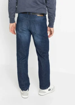 Vaqueros de corte clásico con entrepierna reforzada y perneras tapered