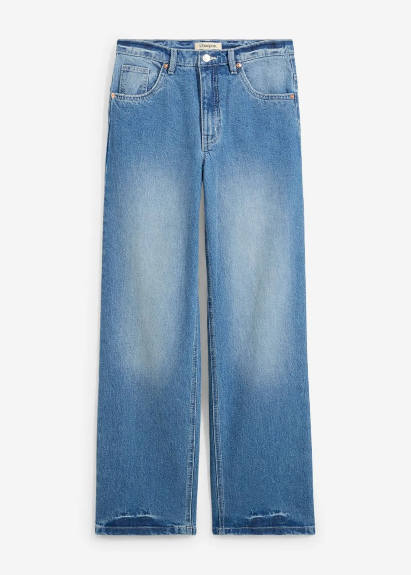 Vaqueros de pernera ancha, high waist
