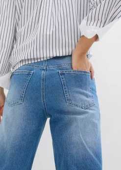 Vaqueros de pernera ancha, high waist